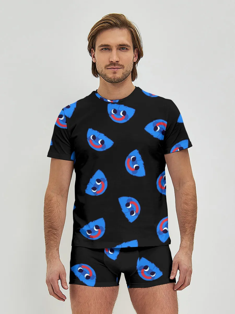 Мужские трусы с футболкой / Poppy Playtime - Huggy Wuggy