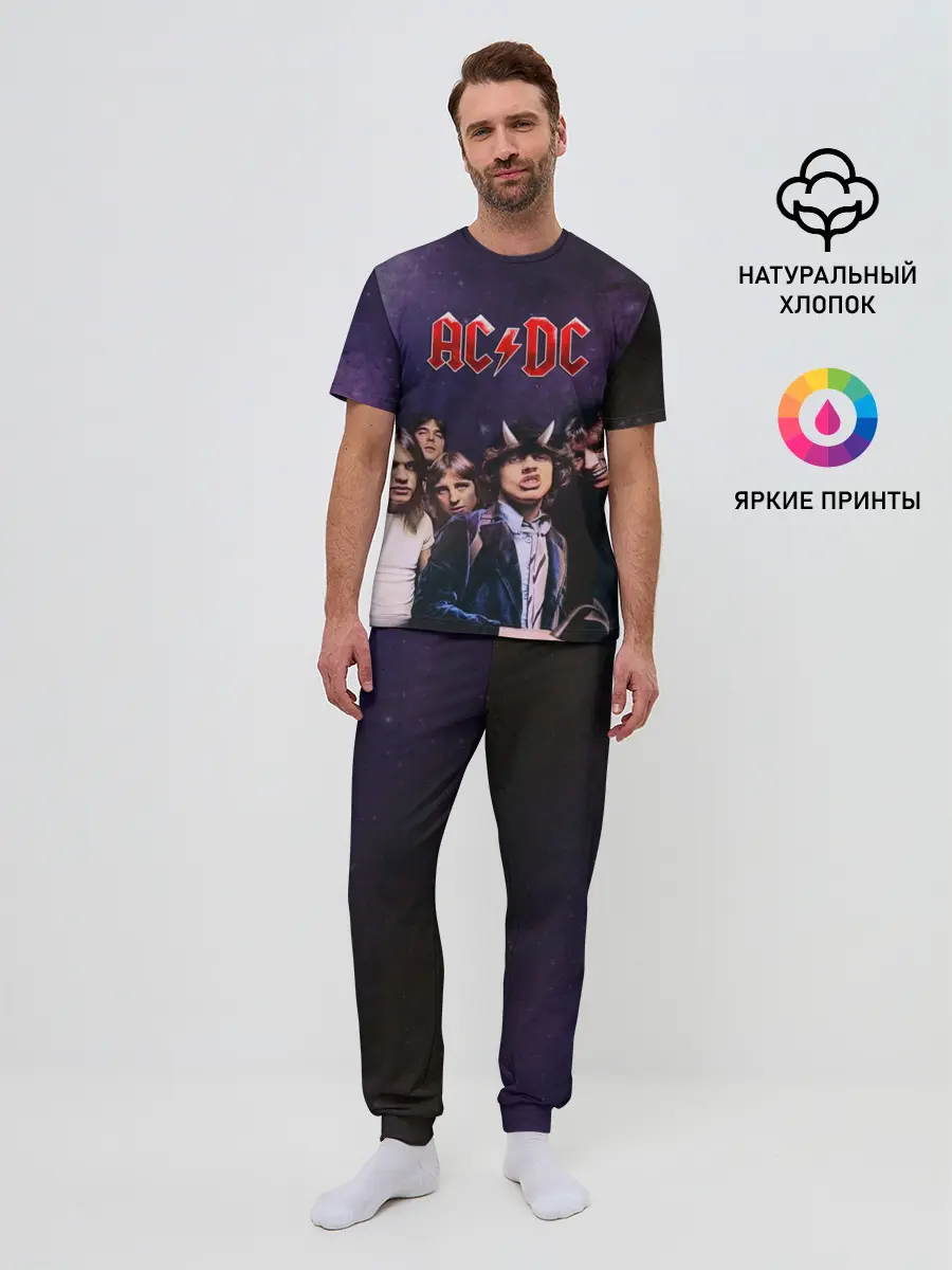 Мужская пижама с брюками / AC/DC