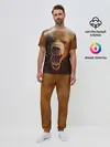 Мужская пижама с брюками / Медведь
