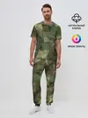 Мужская пижама с брюками / Камуфляж