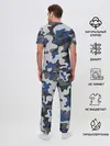 Мужская пижама с брюками / Камуфляж