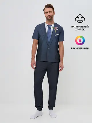 Мужская пижама с брюками / Жених
