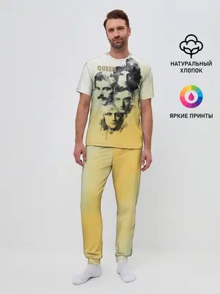 Мужская пижама с брюками / Queen группа