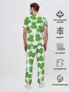 Мужская пижама с брюками / Лягушки