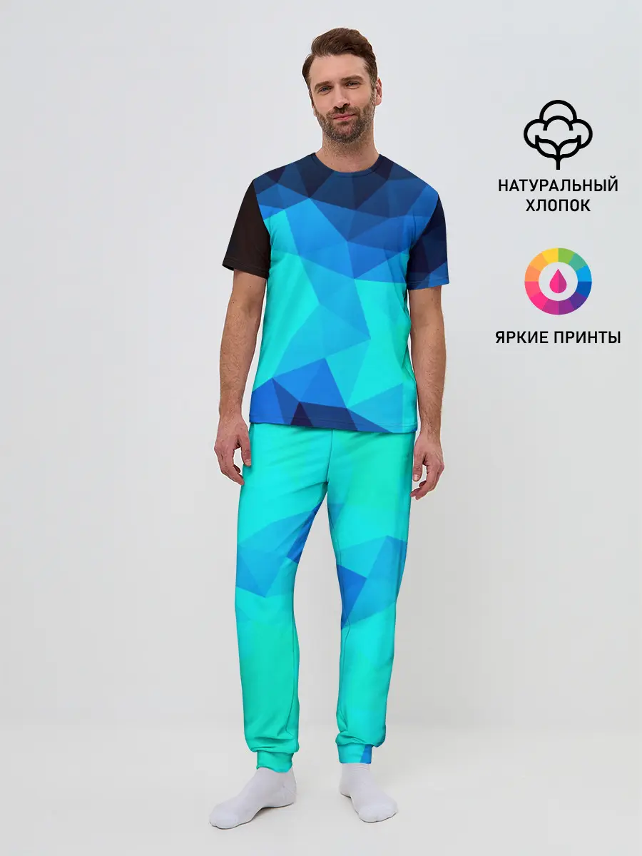 Мужская пижама с брюками / Pilygon