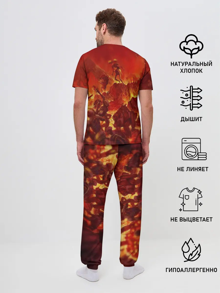Мужская пижама с брюками / DOOM