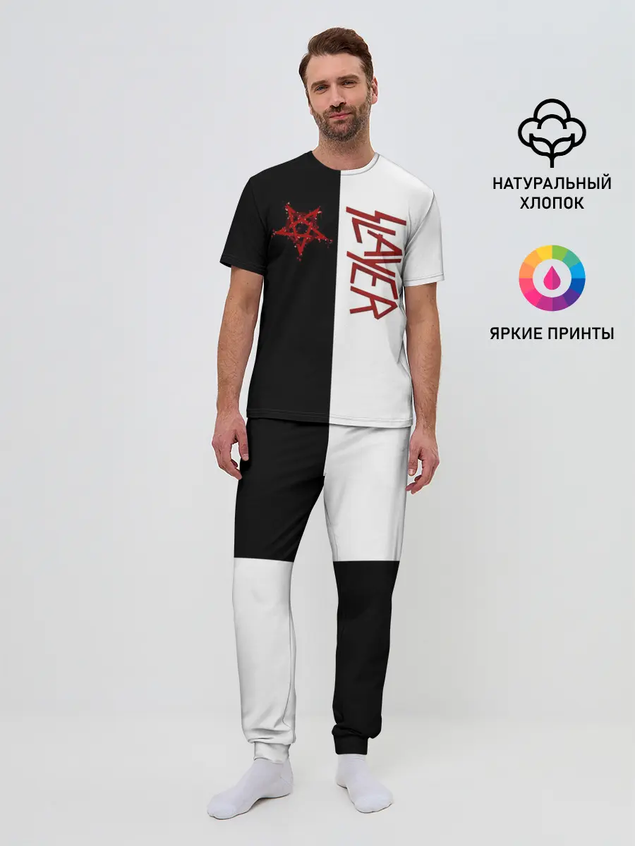 Мужская пижама с брюками / Slayer