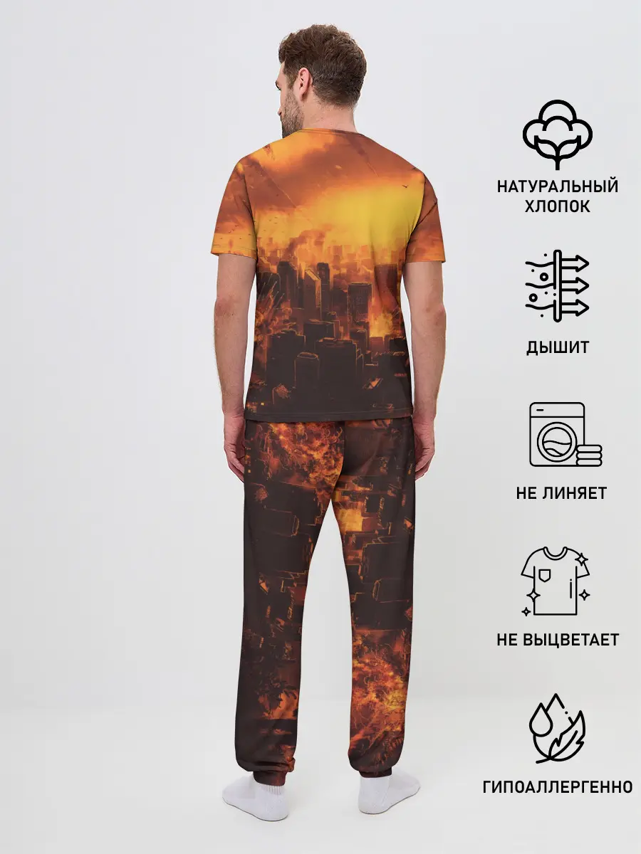 Мужская пижама с брюками / S.T.A.L.K.E.R Стас