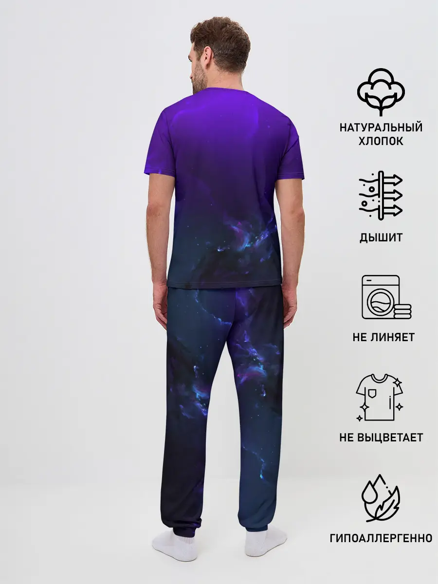 Мужская пижама с брюками / Alan Walker SPACE COLLECTION