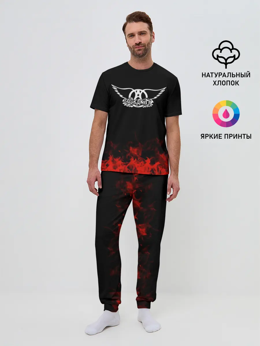 Мужская пижама с брюками / Aerosmith