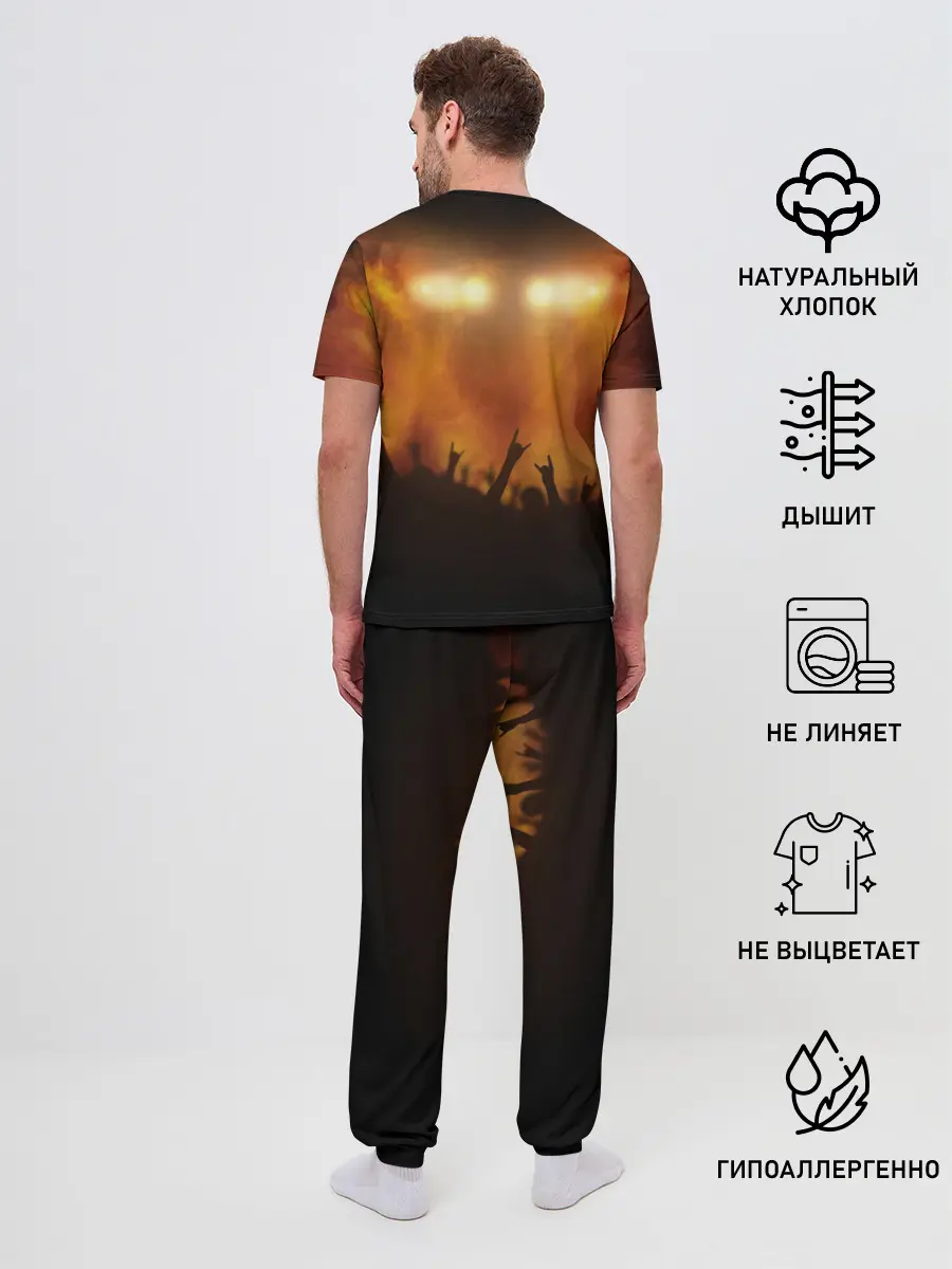 Мужская пижама с брюками / Dethklok