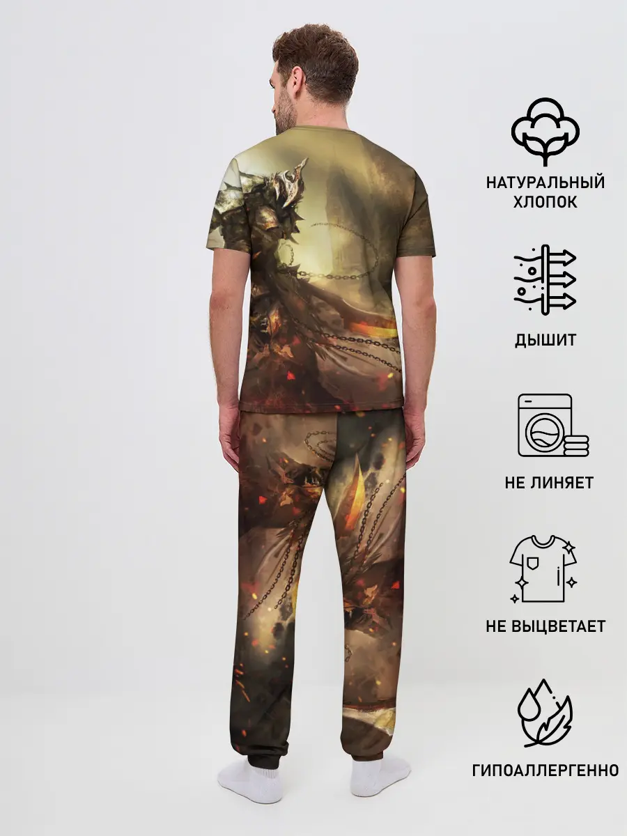 Мужская пижама с брюками / Dark Souls