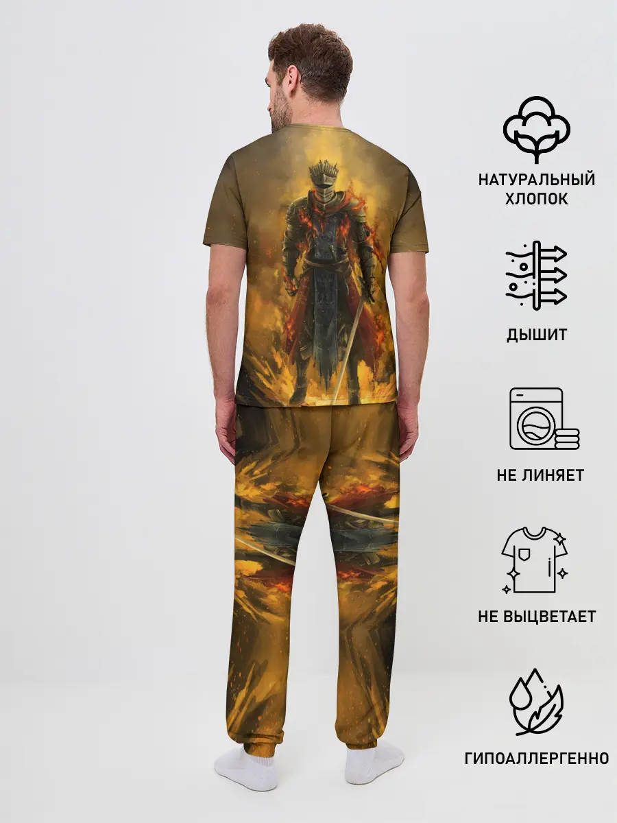 Мужская пижама с брюками / Dark Souls