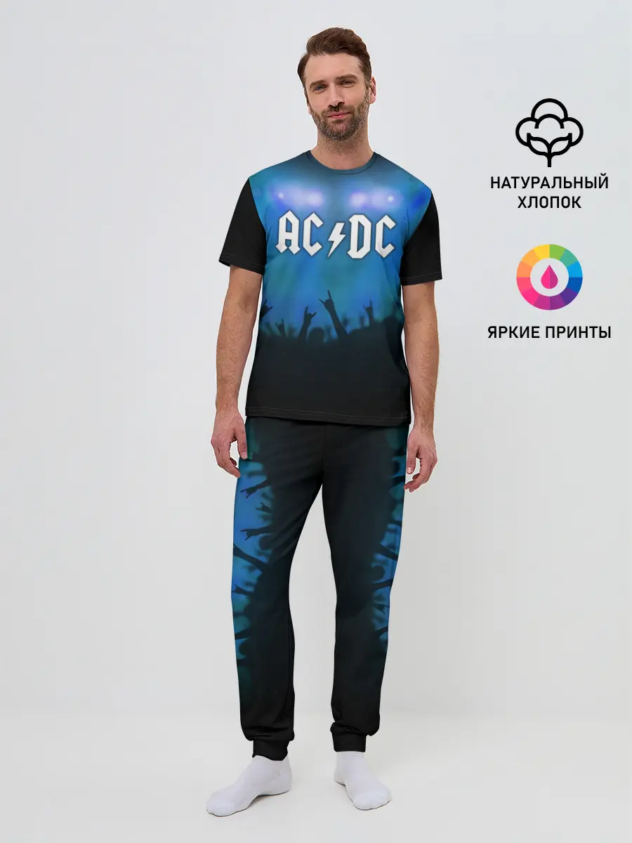 Мужская пижама с брюками / AC/DC