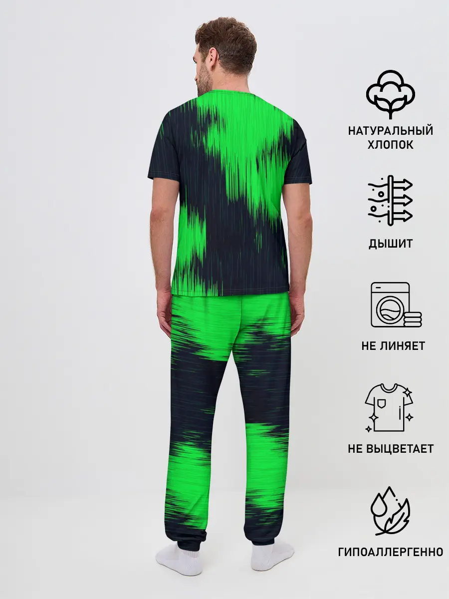 Мужская пижама с брюками / KIA sport collection