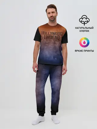 Мужская пижама с брюками / Hollywood Undead