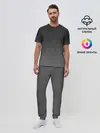 Мужская пижама с брюками / Carbon-3
