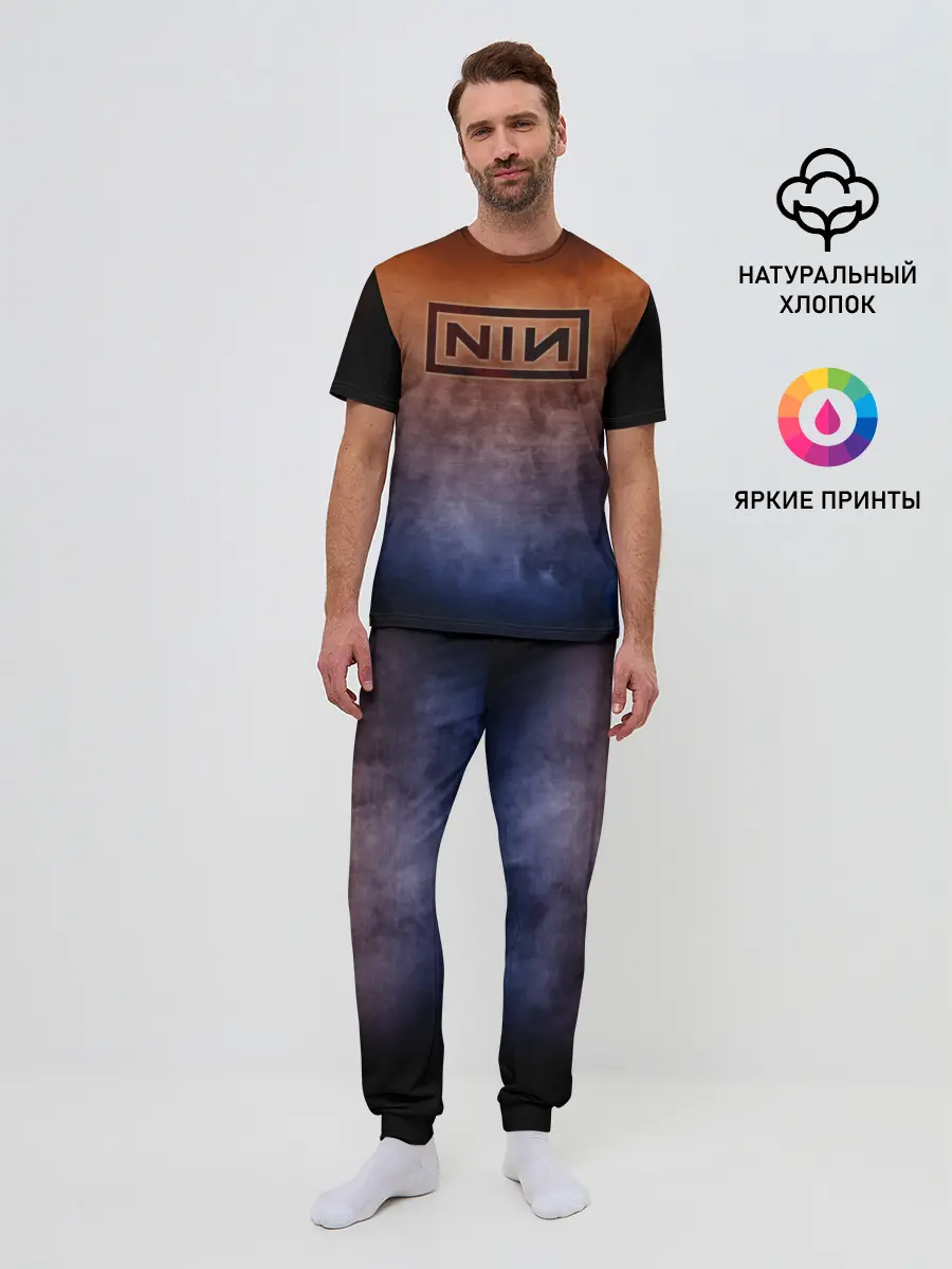Мужская пижама с брюками / Nine Inch Nails