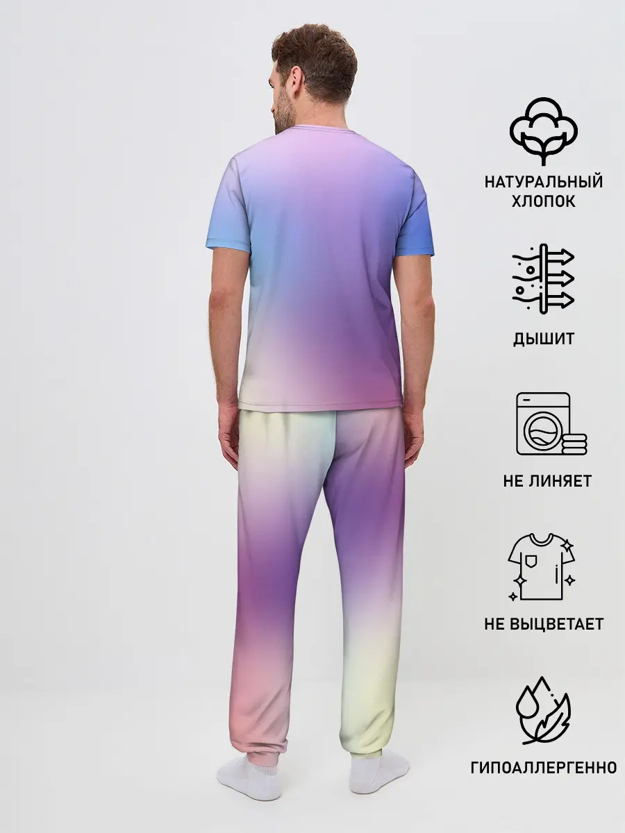 Мужская пижама с брюками / Аниме любовь