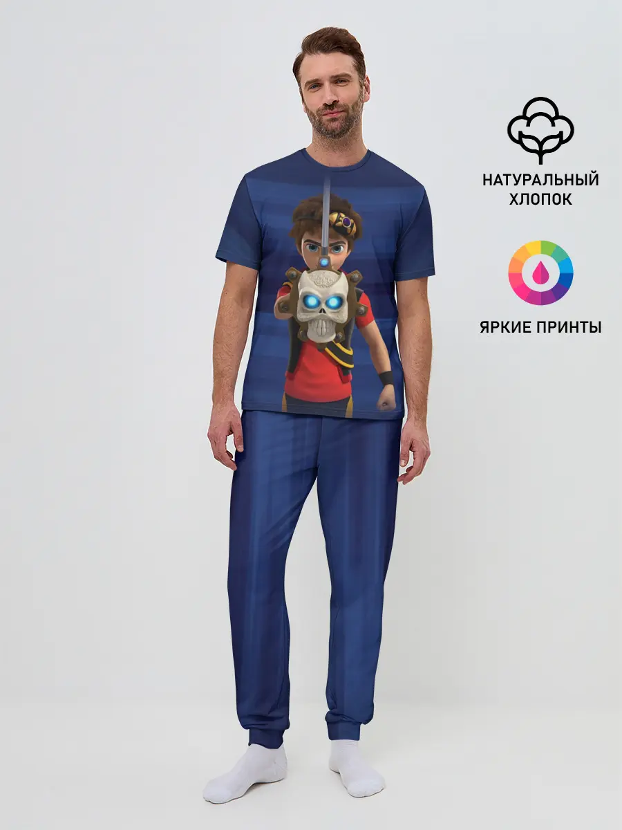 Мужская пижама с брюками / Zak