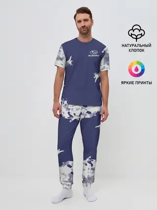 Мужская пижама с брюками / SUBARU SPORT