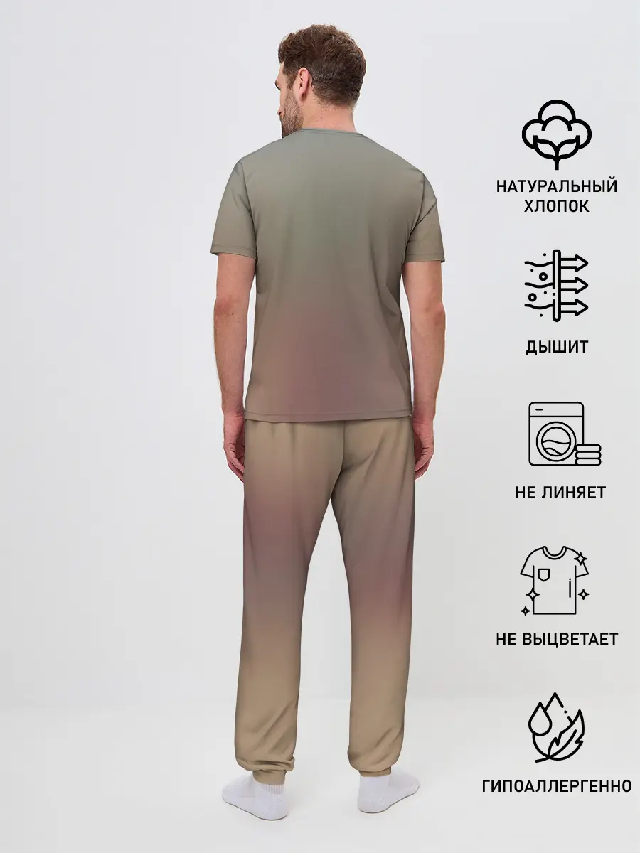 Мужская пижама с брюками / Мику Хатсуне. ВОКАЛОИД