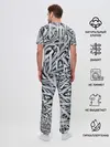 Мужская пижама с брюками / Каллиграфия