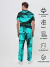 Мужская пижама с брюками / Metalic collection