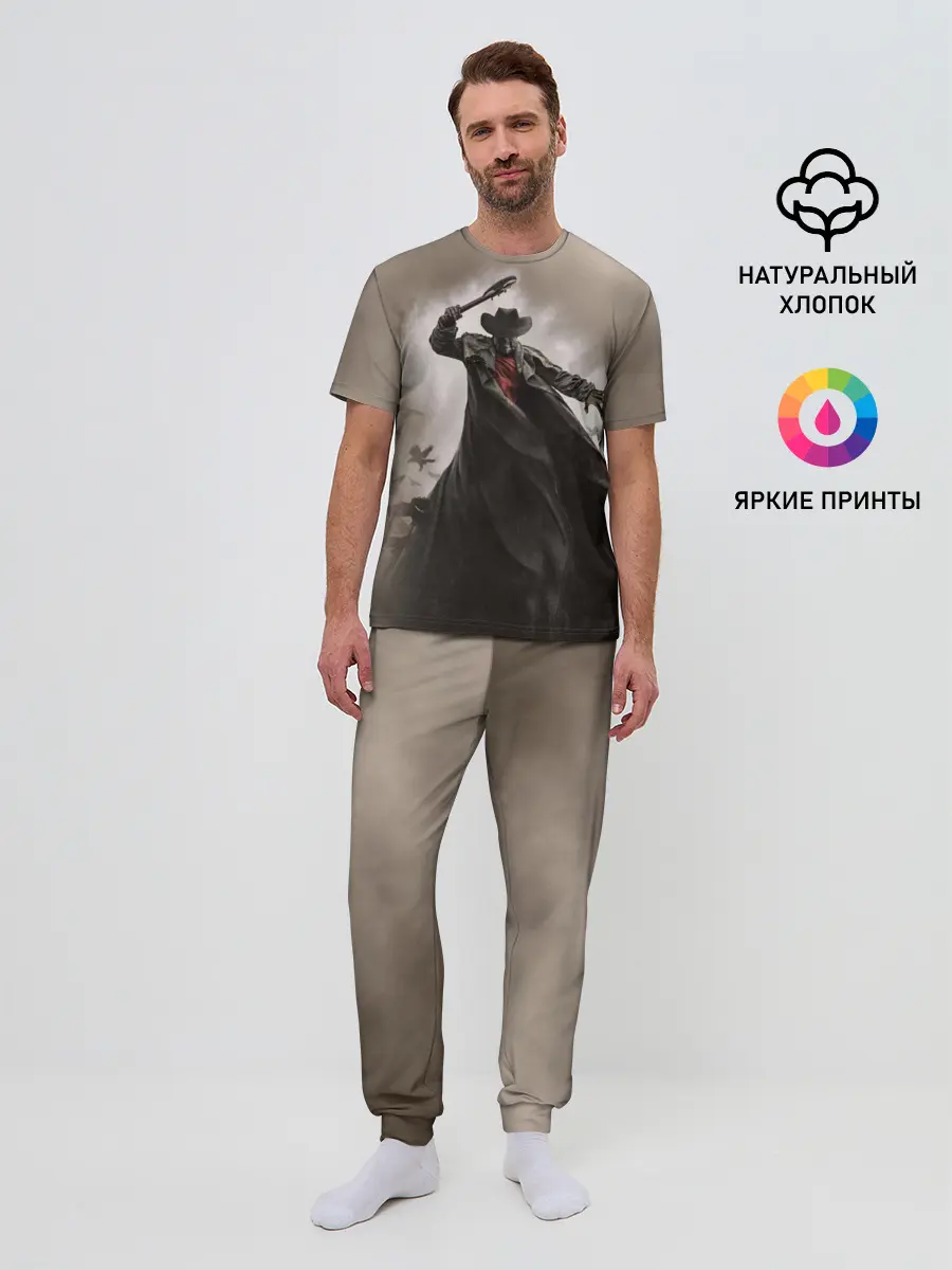 Мужская пижама с брюками / Джиперс Криперс