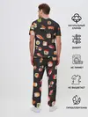 Мужская пижама с брюками / Суши