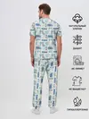 Мужская пижама с брюками / Зимний Дизайн