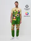 Мужская пижама с брюками / Mario Coins