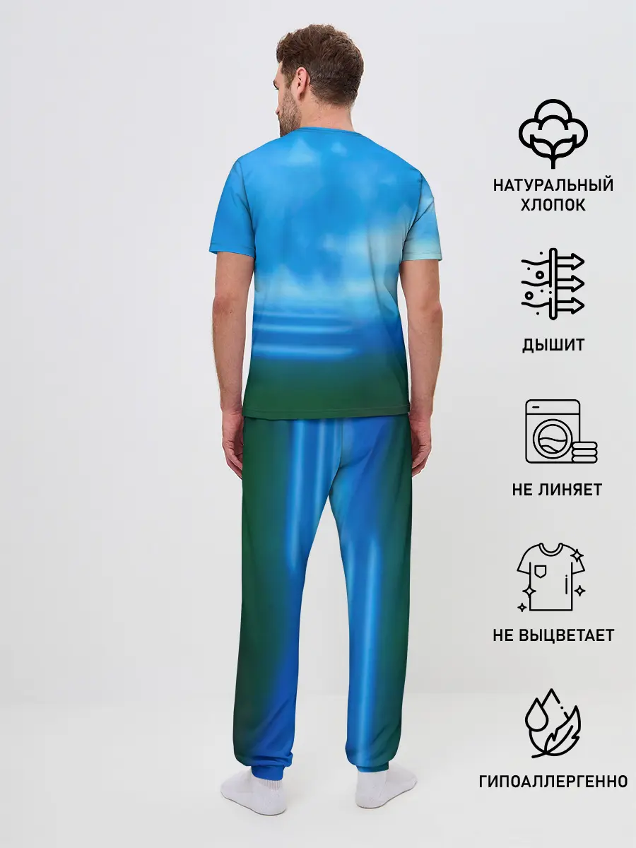 Мужская пижама с брюками / Seventh Son of a Seventh Son - Iron Maiden