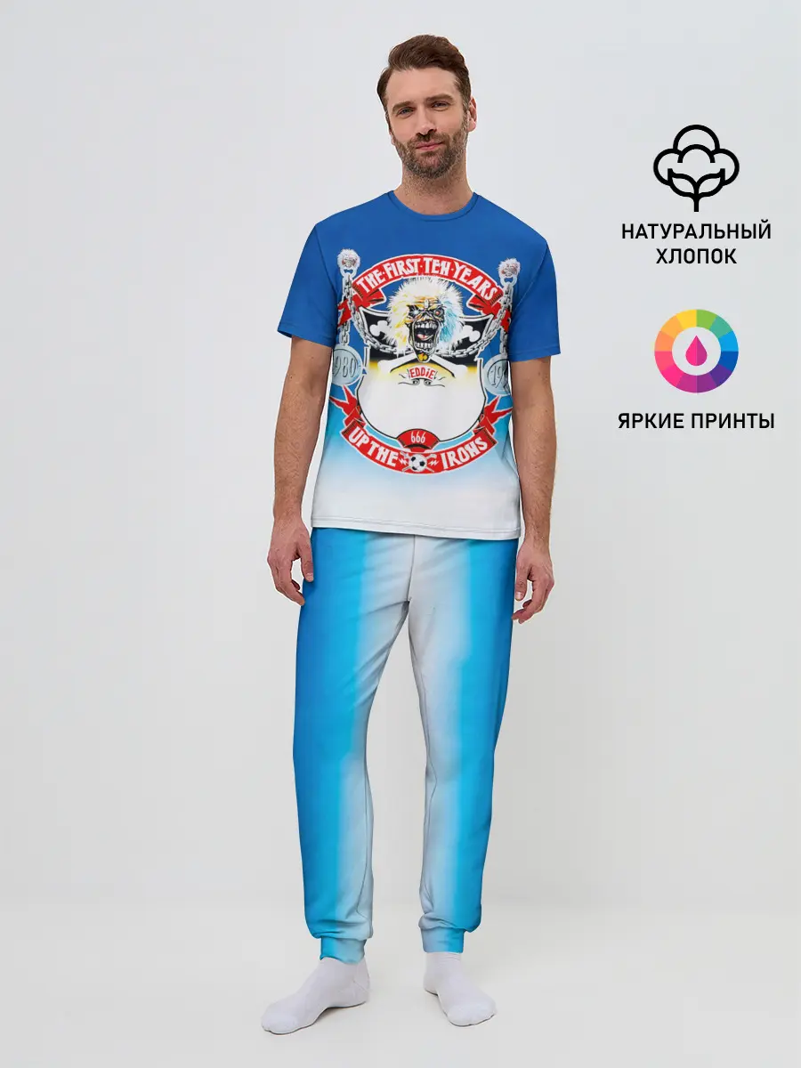 Мужская пижама с брюками / The First Ten Years - Iron Maiden