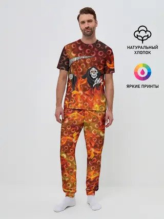 Мужская пижама с брюками / Смерть всё видит