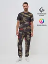 Мужская пижама с брюками / Golden graffiti