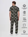Мужская пижама с брюками / Patern Halloween 18
