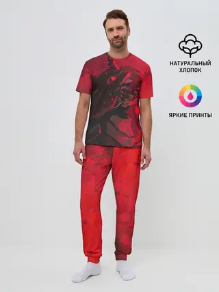 Мужская пижама с брюками / Evangelion | Eva 01