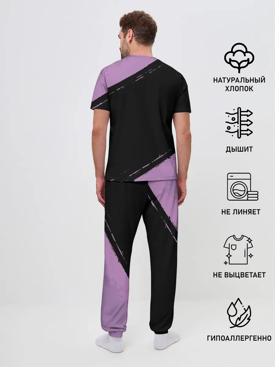 Мужская пижама с брюками / Dab Unicorn Halloween