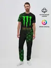 Мужская пижама с брюками / MONSTER ENERGY NEON | МОНСТЕР НЕОН