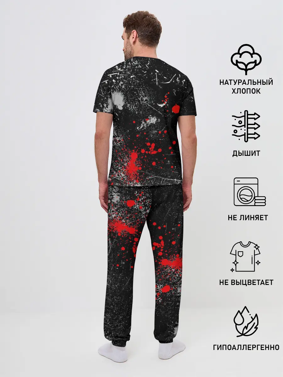 Мужская пижама с брюками / Рок Группа Слипкнот | Slipknot Гранж
