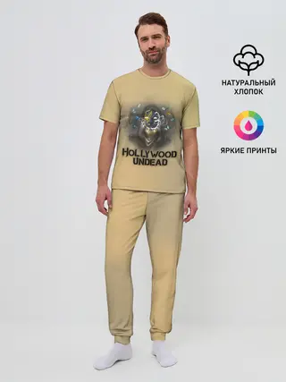 Мужская пижама с брюками / Johnny 3 Tears Hollywood Undead