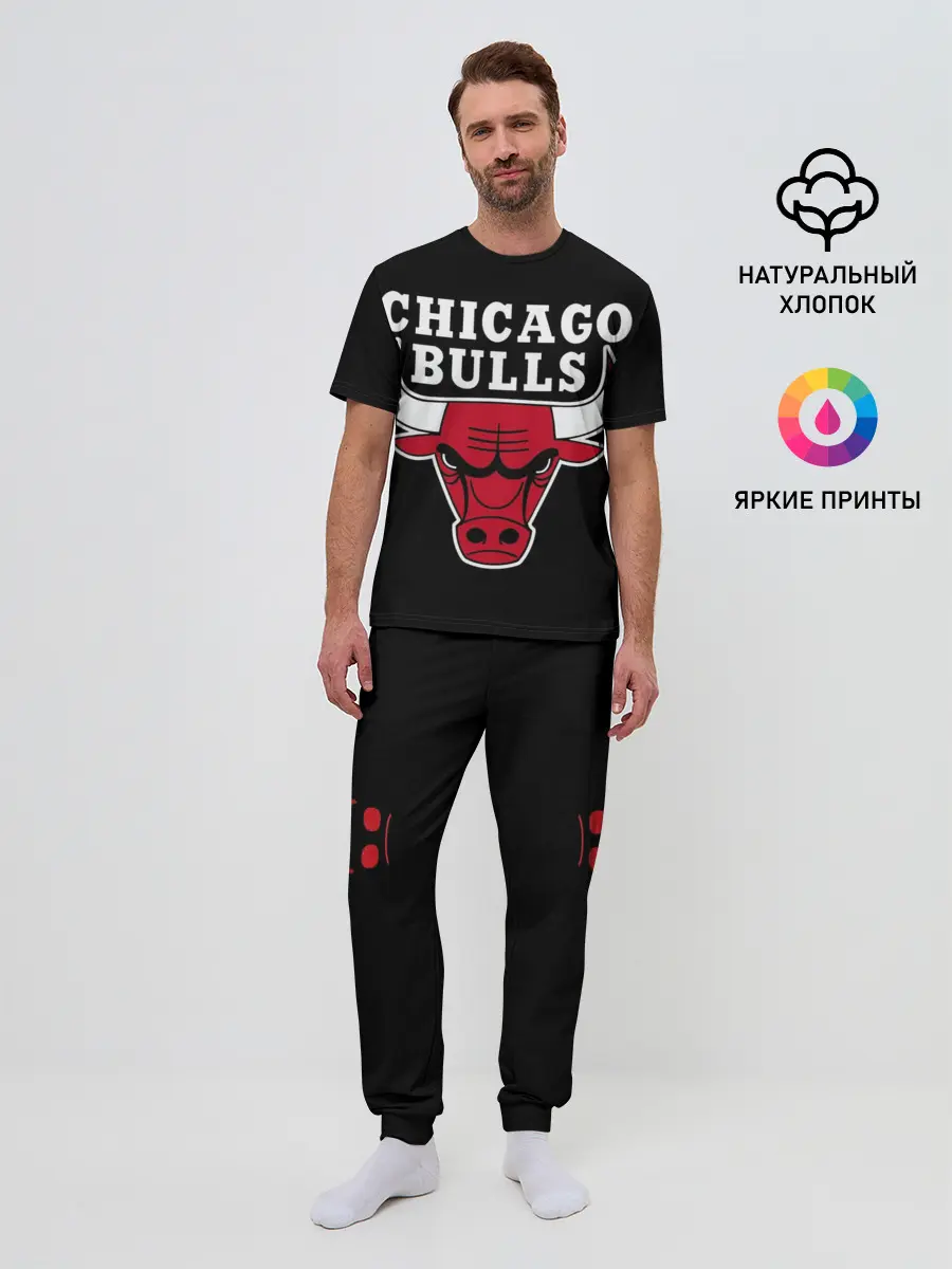 Мужская пижама с брюками / B.C. Chicago Bulls