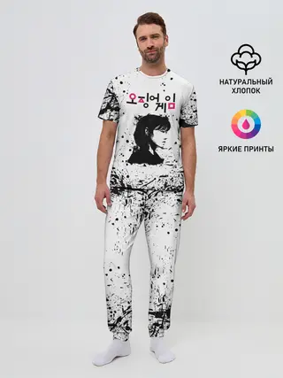 Мужская пижама с брюками / 067 | Кан Сэ Бёк | Чон Хо Ён