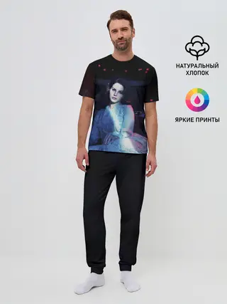 Мужская пижама с брюками / Нежная Лана