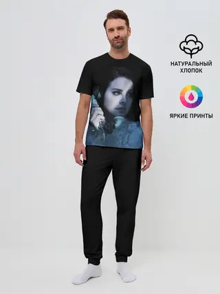 Мужская пижама с брюками / Лана с телефоном