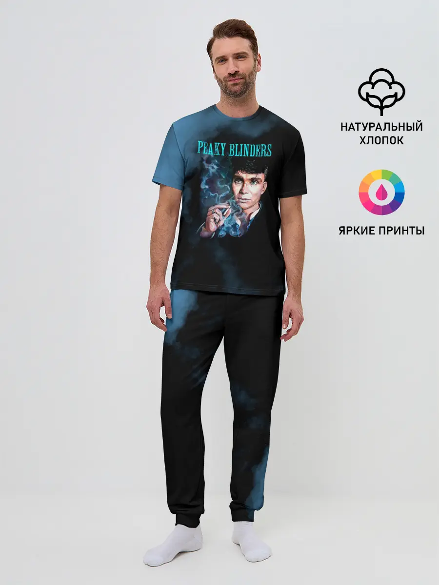 Мужская пижама с брюками / Томас Шелби - Острые козырьки