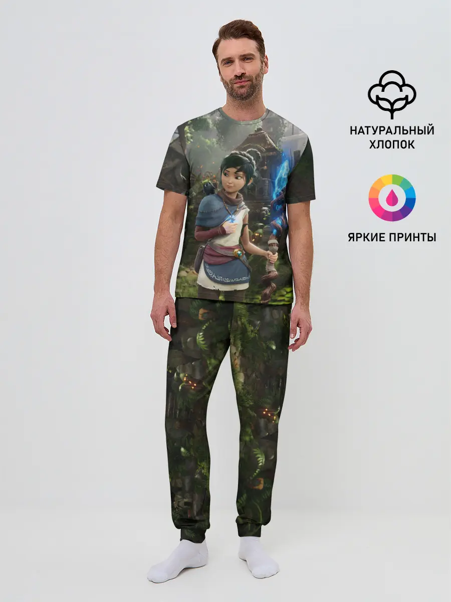 Мужская пижама с брюками / Кена и Мост Духов