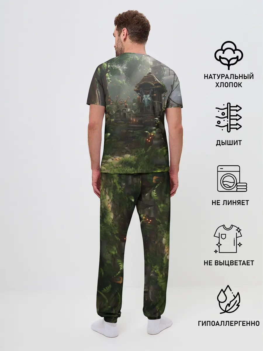 Мужская пижама с брюками / Кена и Мост Духов