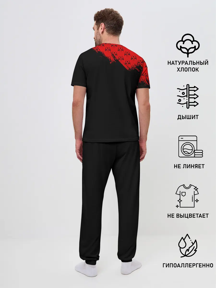 Мужская пижама с брюками / Рёмен Сукуна | Магическая битва